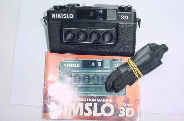 NIMSLO 3D Stereo 35mm Film Camera with QUADRA 30mm Twin Lens