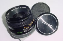 Canon 35mm F/2.8 FD Wide Angle Manual Focus Lens