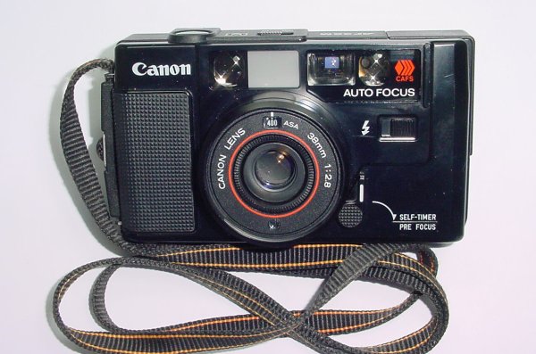 Canon AF35M Auto Focus Point & Shoot 35mm Film Camera with 38mm F/2.8 Lens