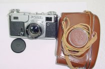 Kiev 4A 35mm Film Rangefinder Manual Camera with Jupiter-8M 50mm f/2 Lens