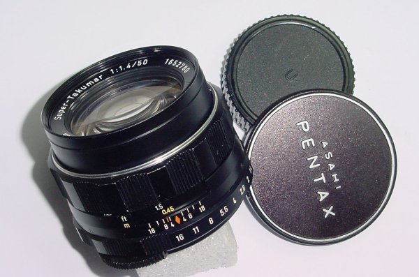 Pentax Super-Takumar 50mm F/1.4 M42 Screw Mount Manual Focus Standard Lens