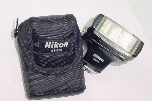 Nikon SB-400 Speedlight Shoe Mount Flash