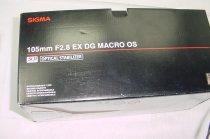 Sigma 105mm f/2.8 DG Macro HSM Optical Stabilizer EX AF Lens For Canon EF