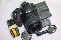 Nikon D3200 24.2MP Digital SLR Camera + 18-55mm F/3.5-5.6 GII VR DX AF-S Lens