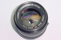 Canon 50mm F/1.4 FD Standard Manual Focus Lens FD Mount - Excellent