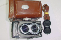 Rolleiflex T Model K8 T1 120 Film TLR 6x6 Camera Carl Zeiss 75/3.5 Tessar Lens