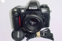Nikon F80 35mm Film SLR Camera with Nikon 50mm F/1.8 NIKKOR AF Lens