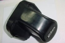 Nikon CH-5 Leather Case with Nikon Strap For Nikon F2
