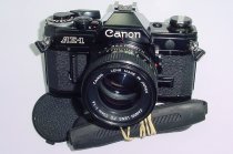 Canon AE-1 35mm SLR Film Manual Camera with Canon 50mm F/1.4 FD Lens