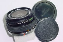 Olympus 28mm F/3.5 Zuiko Auto-W Manual Focus Wide Angle Lens