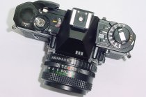 Fujica AX-3 35mm Film SLR Manual Camera with X-Fujinon 50/1.9 FM Lens in Black