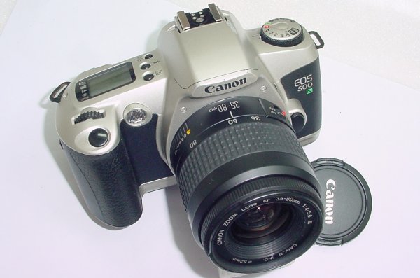 Canon EOS 500 N 35mm Film SLR Camera with Canon EF 35-80mm F/4-5.6 III Zoom Lens