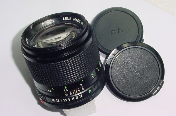 Canon 85mm F/1.8 S.S.C. FD Manual Focus Portrait Lens