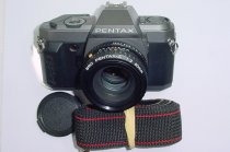 Pentax P30T 35mm SLR Film Manual Camera with Pentax-A 50mm F/1.7 SMC Lens