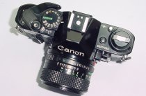 Canon AE-1 Program 35mm SLR Film Manual Camera with Canon 50mm F/1.4 FD Lens