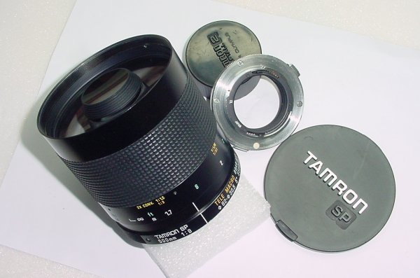 Tamron 500mm F/8 SP TELE MACRO BBAR MC 55BB Mirror Lens