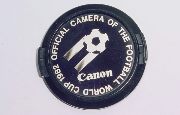 Canon 52mm 1982 Official Camera Of The Football World Cup Lens Cap