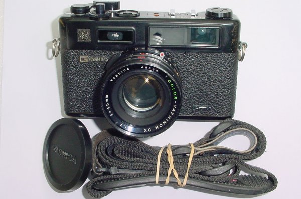 YASHICA ELECTRO 35 GTN 35mm Film Rangefinder Camera with 45mm F/1.7 Lens