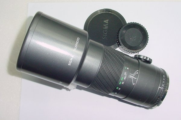 Sigma 400mm F/5.6 APO Multi-Coated Telephoto Manual Focus Lens For Olympus OM