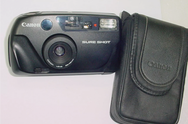 Canon SURE SHOT 35mm Film Compact Point & Shoot Camera with 28-48 Zoom Lens