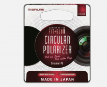 Marumi 37mm Fit + Slim Circular Polarising Multi-Coated Filter