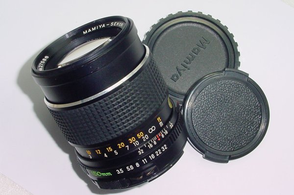 Mamiya-Sekor 150mm F/3.5 Portrait Manual Focus Lens For Mamiya M645 Cameras