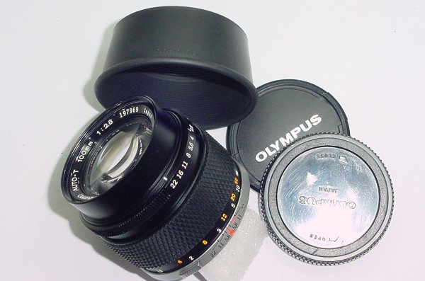 Olympus 100mm F/2.8 AUTO-T E.Zuiko OM-System Manual Focus Portrait Lens