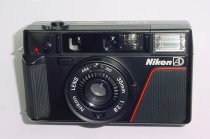 Nikon L35 AD 35mm Film Point and Shoot Compact Camera with 35mm F/2.8 Lens