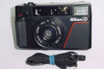 Nikon L35 AD 35mm Film Point and Shoot Compact Camera with 35mm F/2.8 Lens