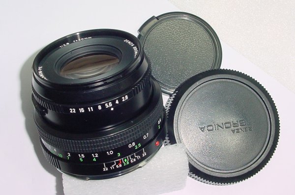 Zenza Bronica 60mm F/2.8 Zenzanon PE Wide Angle Lens For ETR ETRs ETRSi Cameras