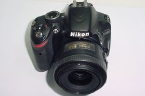 Nikon D3200 24.2MP Digital SLR Camera with Nikon 35mm F/1.8G AF-S DX Nikkor Lens