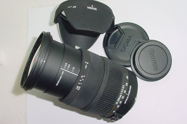 Sigma 18-200mm F/3.5-6.3 DC OS Auto Focus Zoom Lens For Canon EF Mount