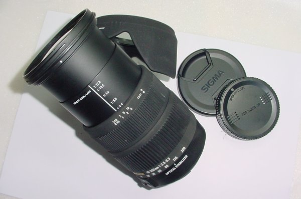 Sigma 18-200mm F/3.5-6.3 DC OS Auto Focus Zoom Lens For Canon EF Mount