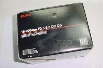 Sigma 18-200mm F/3.5-6.3 DC OS Auto Focus Zoom Lens For Canon EF Mount