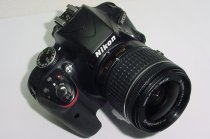 Nikon D3300 24.2MP DSLR Camera with Nikon 18-55mm f/3.5-5.6G AF-P DX Zoom Lens