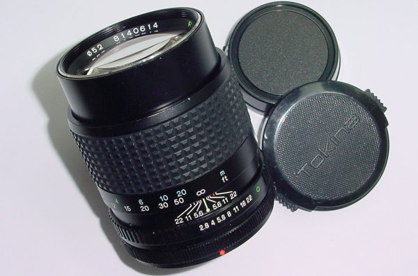 Tokina 135mm F/2.8 II RMC Manual Focus Portrait Lens For Canon FD Mount