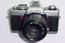 minolta XG 9 35mm Film SLR Camera with minolta 50mm F/1.7 MD Lens