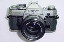 Canon AE-1 35mm Film Manual SLR Camera with Canon 50mm F/1.4 FD Lens