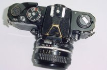 Nikon FM 35mm Film SLR Manual Camera + Nikon 50mm F/2 Nikkor Lens