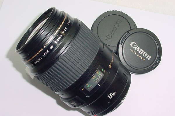 Canon 100mm F/2.8 EF USM MACRO Auto Focus Lens