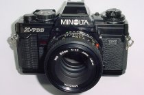 Minolta X-700 35mm Film SLR Manual Camera + Minolta 50mm F/1.7 MD Lens