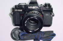 Minolta X-700 35mm Film SLR Manual Camera + Minolta 50mm F/1.7 MD Lens