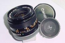 Canon 28mm F/2.8 FD S.C. Wide Angle Manual Focus Lens