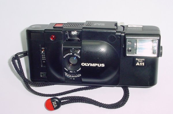 Olympus XA 4 MACRO 35mm Film Camera with Zuiko 28mm F/3.5 Lens + A11 Flash