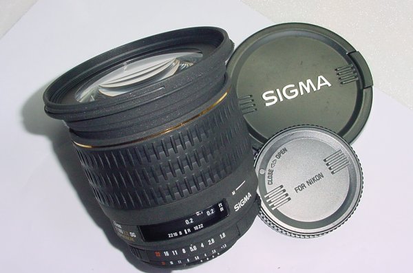 Sigma 20mm F/1.8 D EX DG Aspherical Wide Angle Lens For Nikon AF Mount