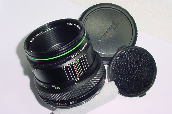 Zenza Bronica 75mm F/2.8 E II Standard Lens For ETR ETRS ETRSi Cameras