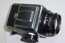 Hasselblad 500C/M Medium Format SLR Camera + Planar 80/2.8 T* Carl Zeiss Lens