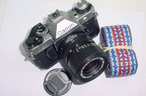 Canon AE-1 Program 35mm Film SLR Camera + Canon 35-70mm f/3.5-4.5 FD Zoom Lens