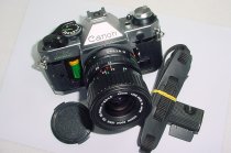 Canon AE-1 Program 35mm Film SLR Camera + Canon 35-70mm f/3.5-4.5 FD Zoom Lens