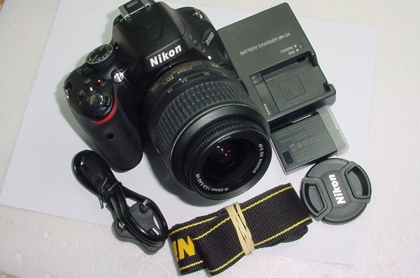 Nikon D5100 16.2MP Digital SLR Camera + 18-55mm f/3.5-5.6G VR AF-S DX Zoom Lens